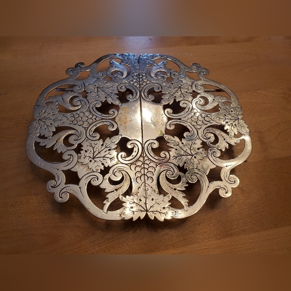Sterling Silver Plated Serving Set - Picture 6 of 15
